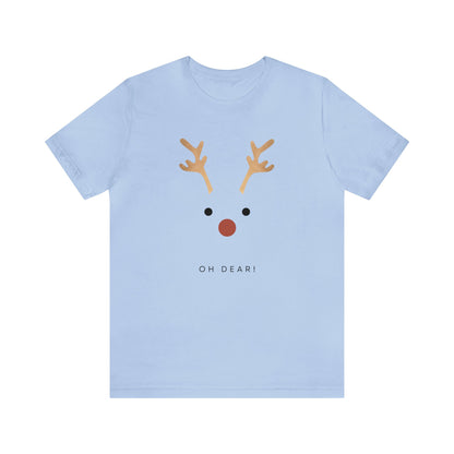 Festive Threads | Christmas Oh Deer! Unisex Jersey Short Sleeve Tee