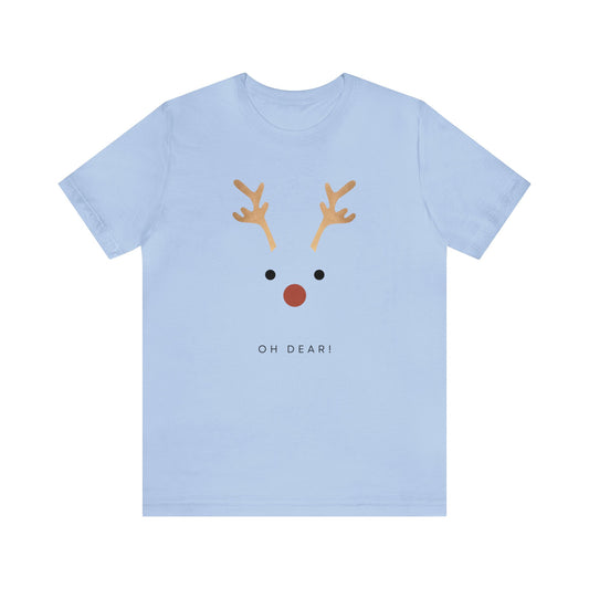 Festive Threads | Christmas Oh Deer! Unisex Jersey Short Sleeve Tee