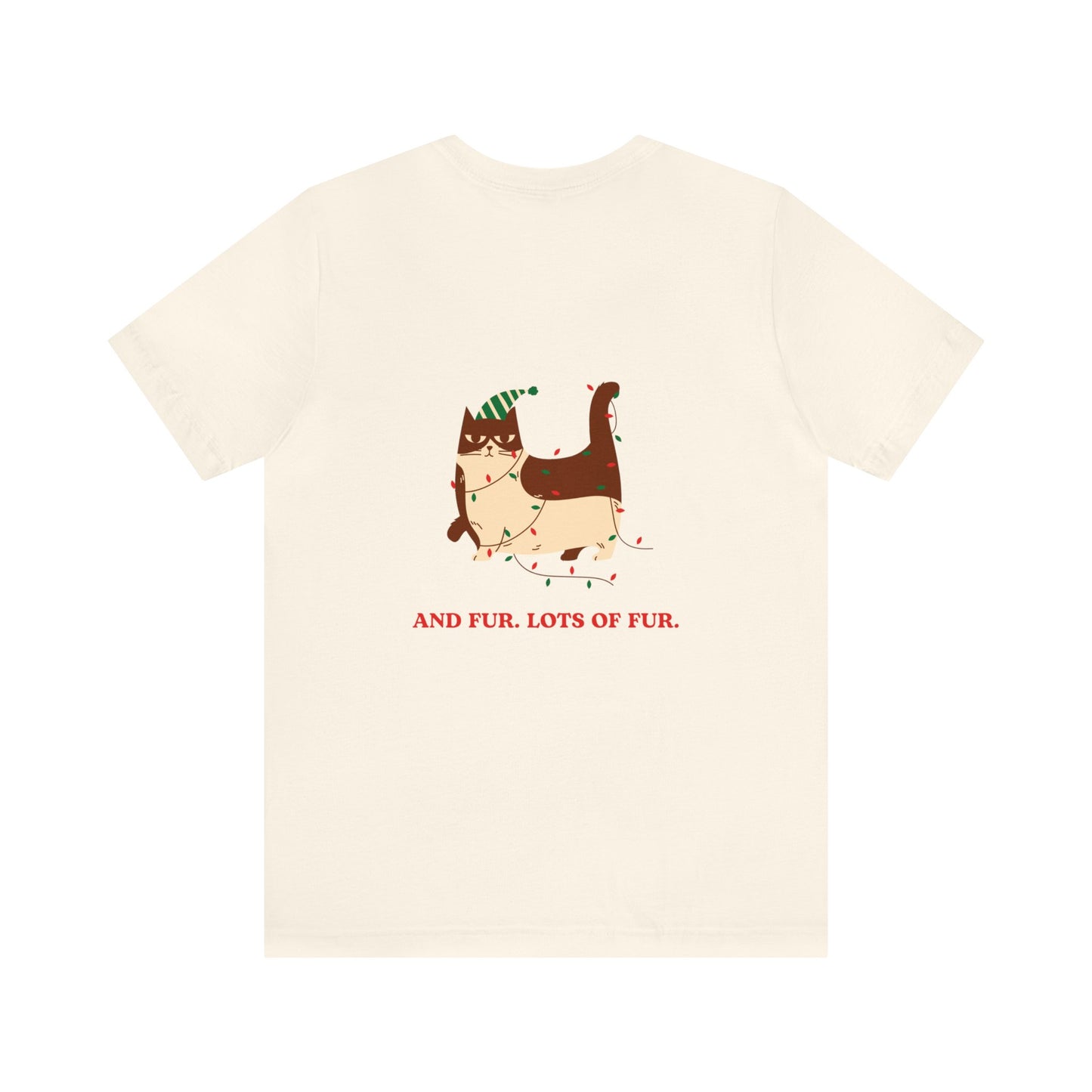 Festive Threads | Christmas Santa Paws Unisex Jersey Short Sleeve Tee