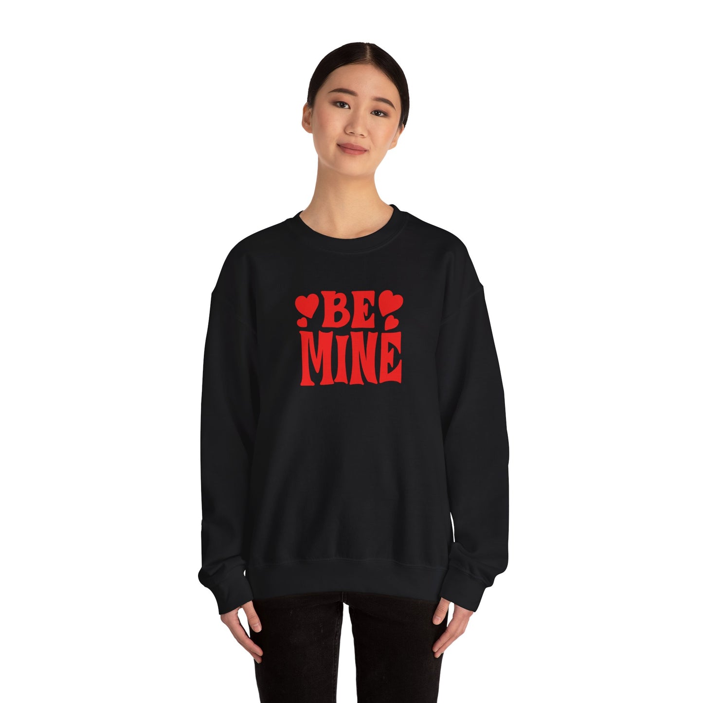 Festive Threads | Valentine's Be Mine Unisex Heavy Blend™ Crewneck Sweatshirt