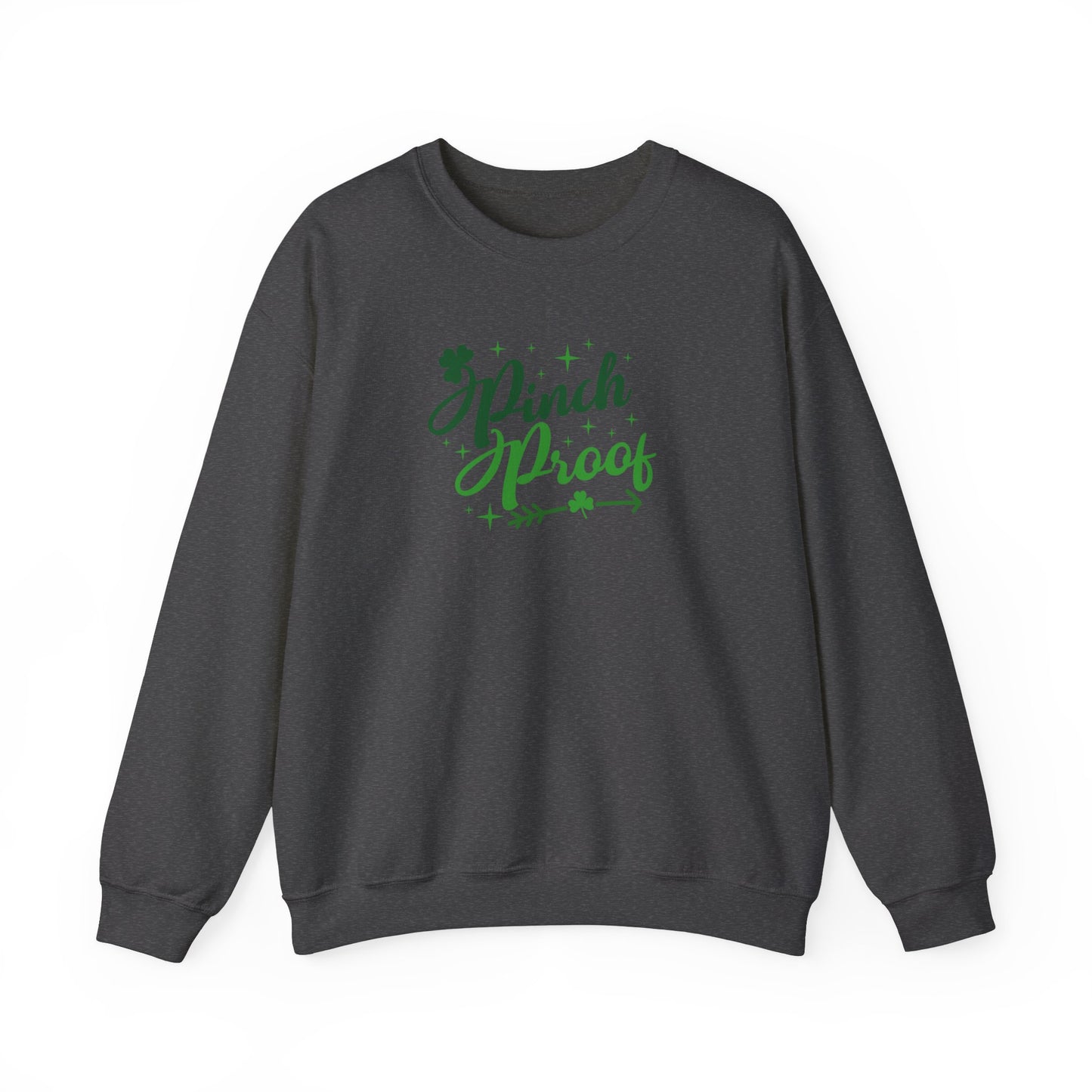 Festive Threads | St. Patrick's Day Pinch Proof Unisex Heavy Blend™ Crewneck Sweatshirt