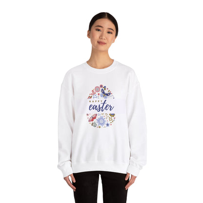 Festive Threads | Easter | Egg Unisex Heavy Blend™ Crewneck Sweatshirt