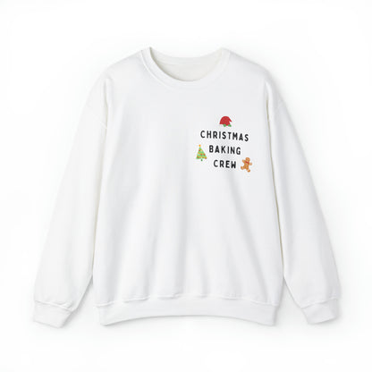 Festive Threads | Christmas Baking Crew Unisex Heavy Blend™ Crewneck Sweatshirt