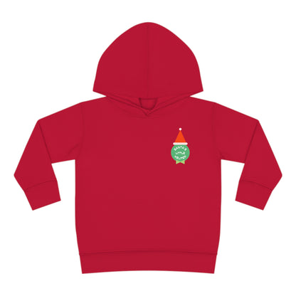 Festive Threads | Christmas Santa's Helper Toddler Pullover Fleece Hoodie