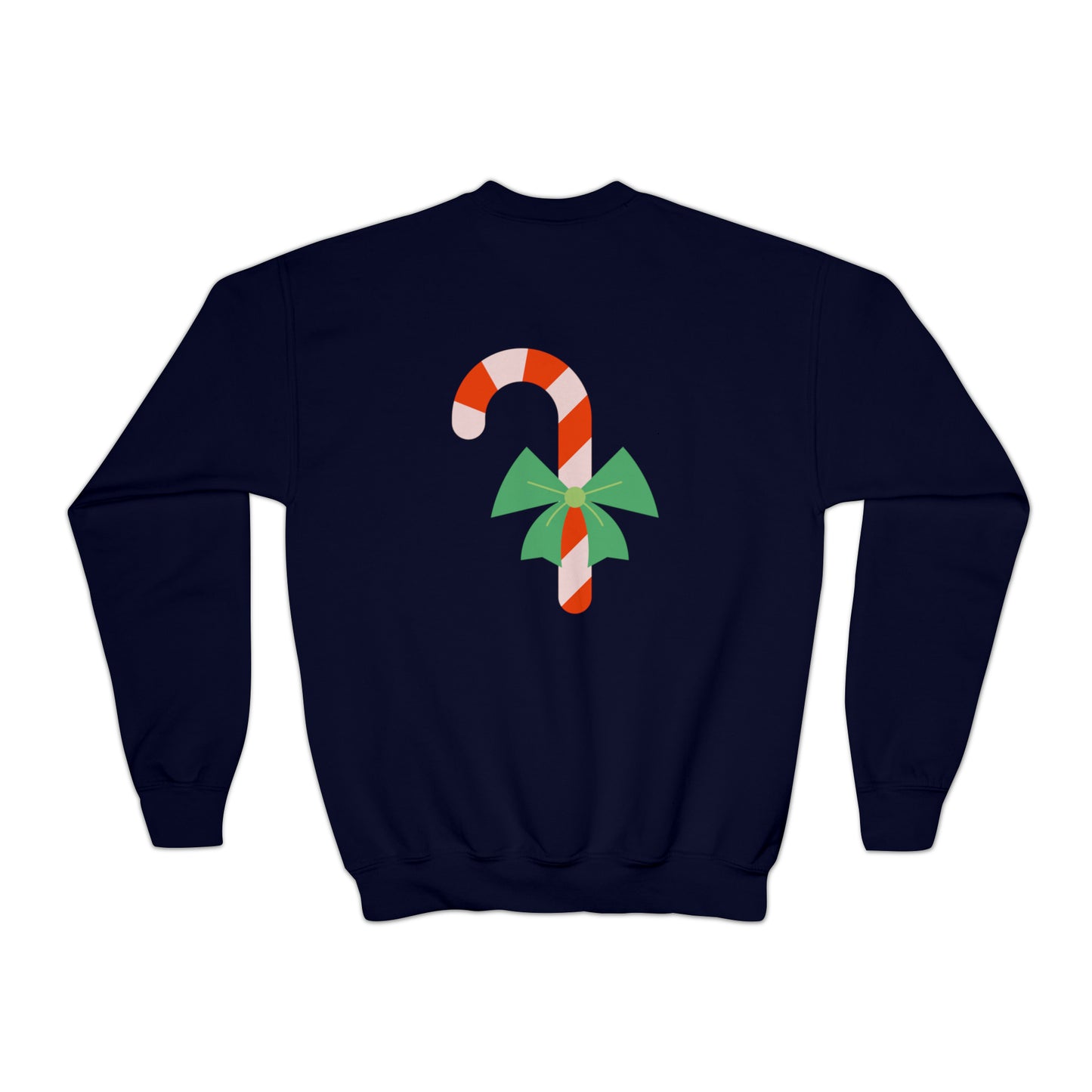 Festive Threads | Christmas Santa's Helper Youth Crewneck Sweatshirt