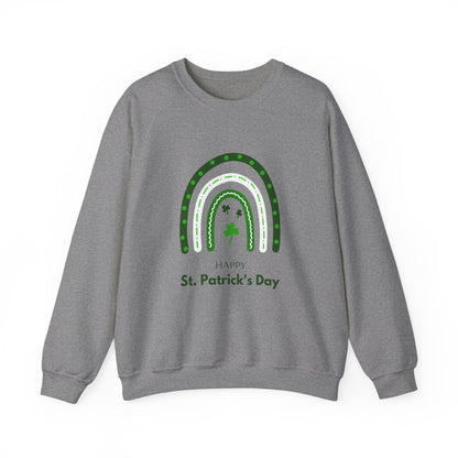 Festive Threads | St. Patrick's Day Rainbow Unisex Heavy Blend™ Crewneck Sweatshirt