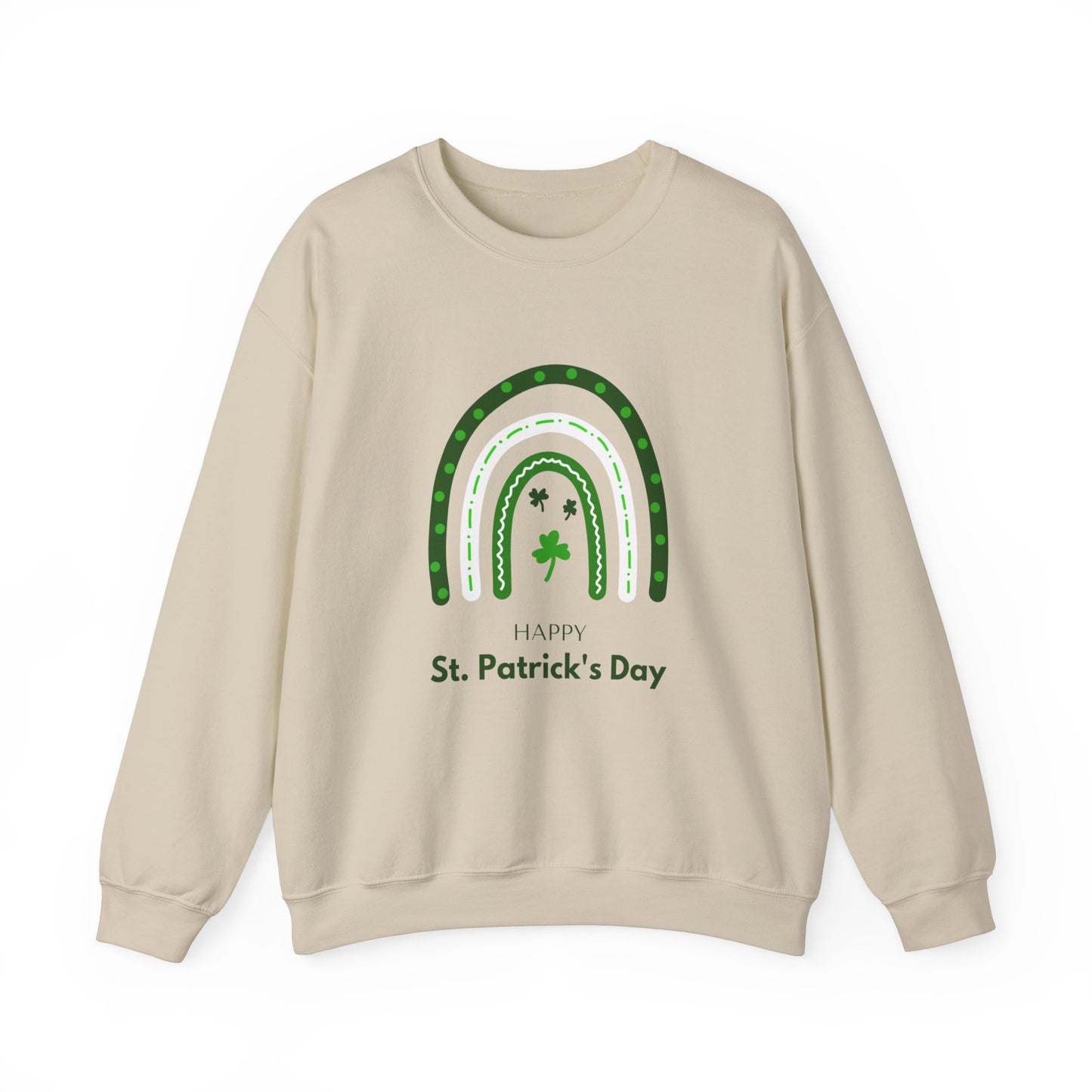 Festive Threads | St. Patrick's Day Rainbow Unisex Heavy Blend™ Crewneck Sweatshirt