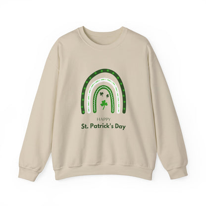 Festive Threads | St. Patrick's Day Rainbow Unisex Heavy Blend™ Crewneck Sweatshirt