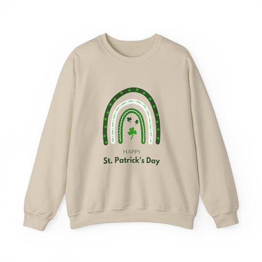 Festive Threads | St. Patrick's Day Rainbow Unisex Heavy Blend™ Crewneck Sweatshirt