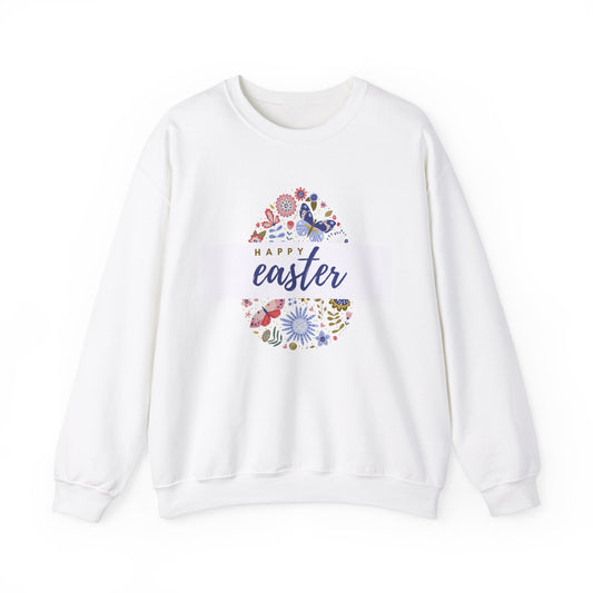 Festive Threads | Easter | Egg Unisex Heavy Blend™ Crewneck Sweatshirt