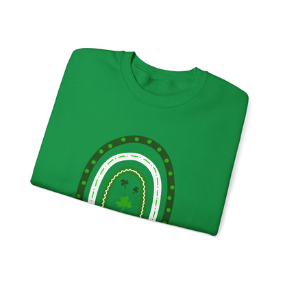 Festive Threads | St. Patrick's Day Rainbow Unisex Heavy Blend™ Crewneck Sweatshirt