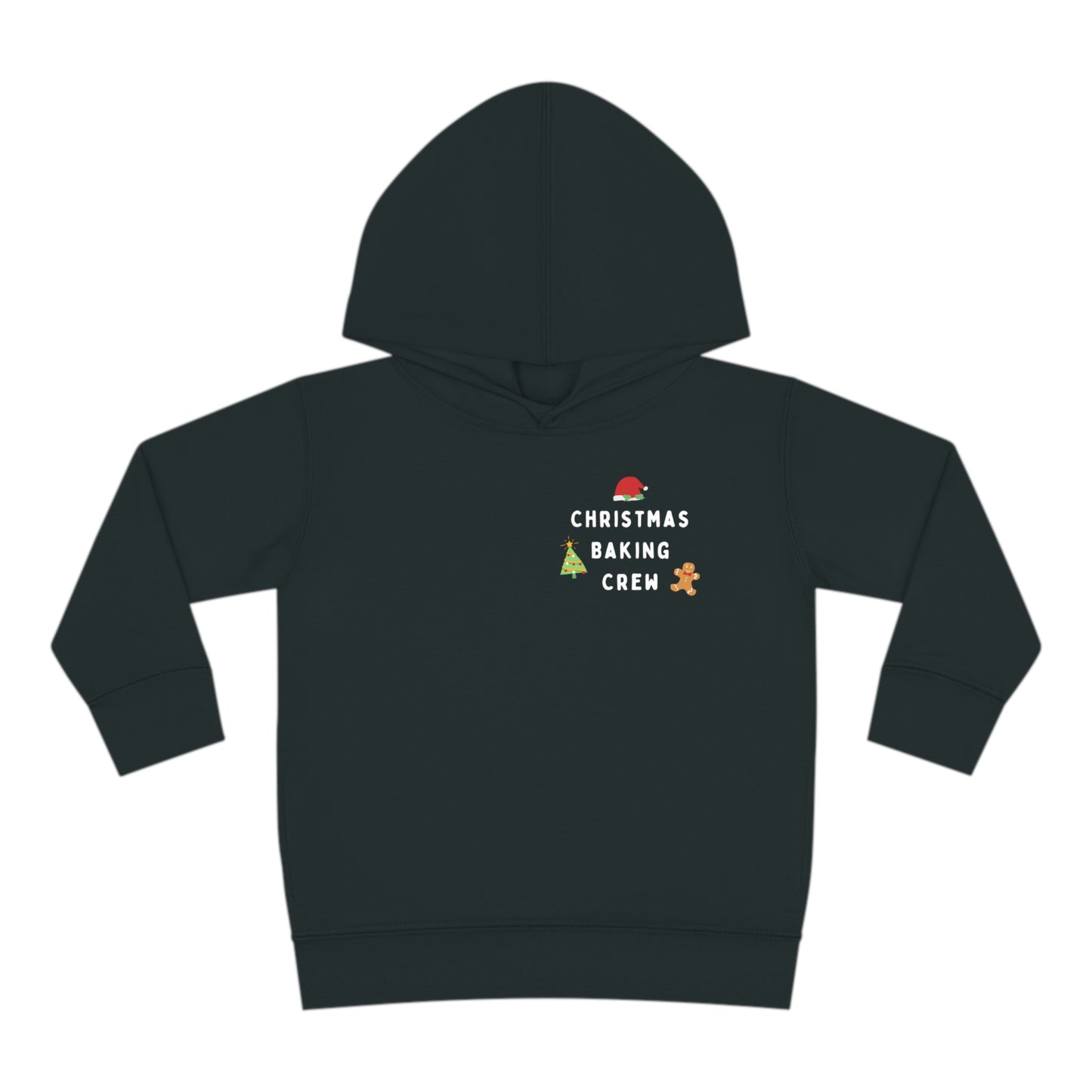 Festive Threads | Christmas Baking Crew Toddler Pullover Fleece Hoodie