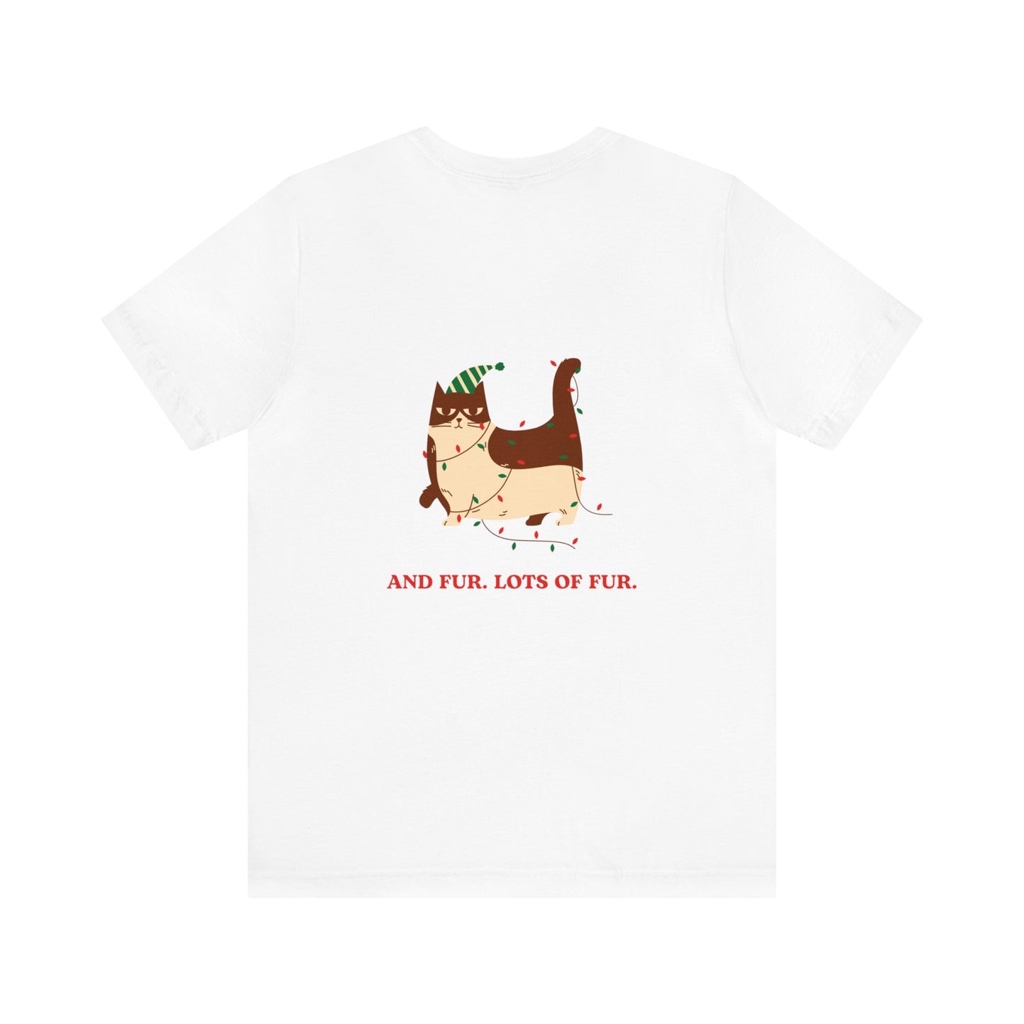 Festive Threads | Christmas Santa Paws Unisex Jersey Short Sleeve Tee