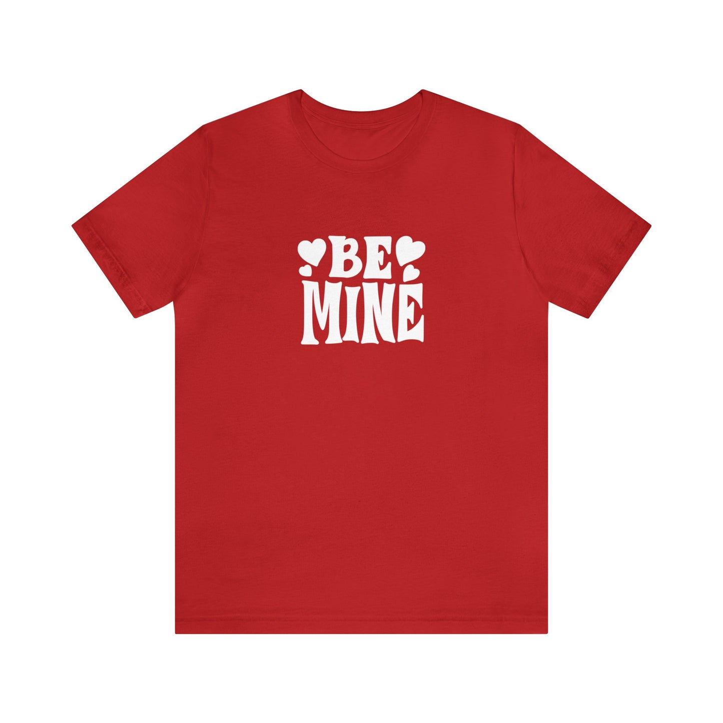 Festive Threads | Valentine's Be Mine Unisex Jersey Short Sleeve Tee