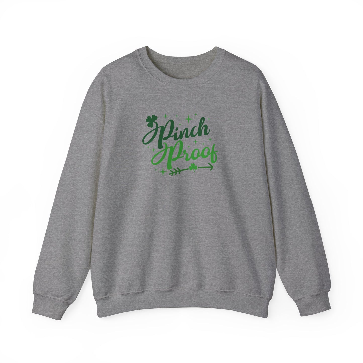 Festive Threads | St. Patrick's Day Pinch Proof Unisex Heavy Blend™ Crewneck Sweatshirt