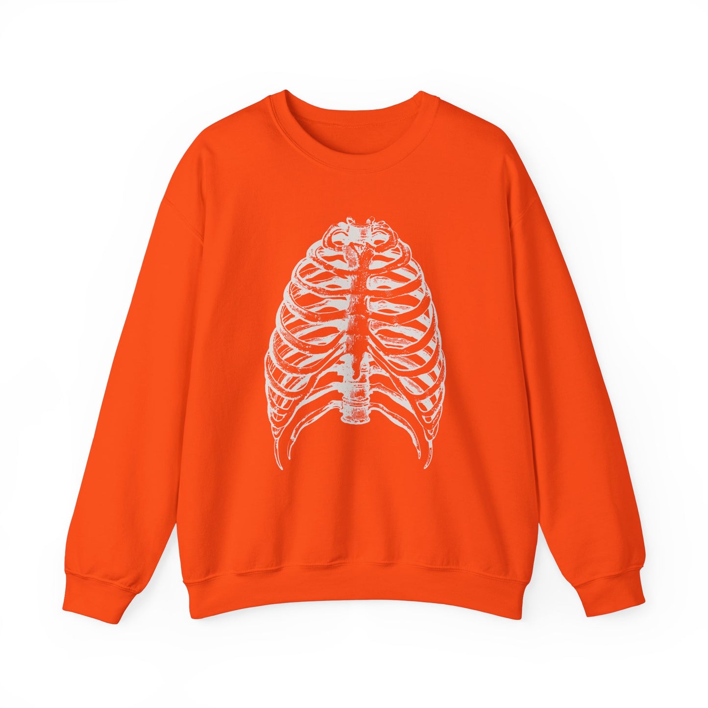 Festive Threads | Halloween Ribs Unisex Heavy Blend™ Crewneck Sweatshirt