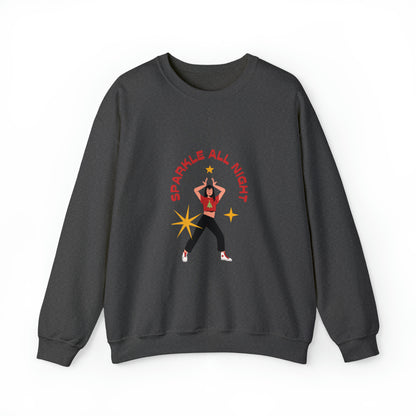 Festive Threads | Christmas Slay All Day Unisex Heavy Blend™ Crewneck Sweatshirt