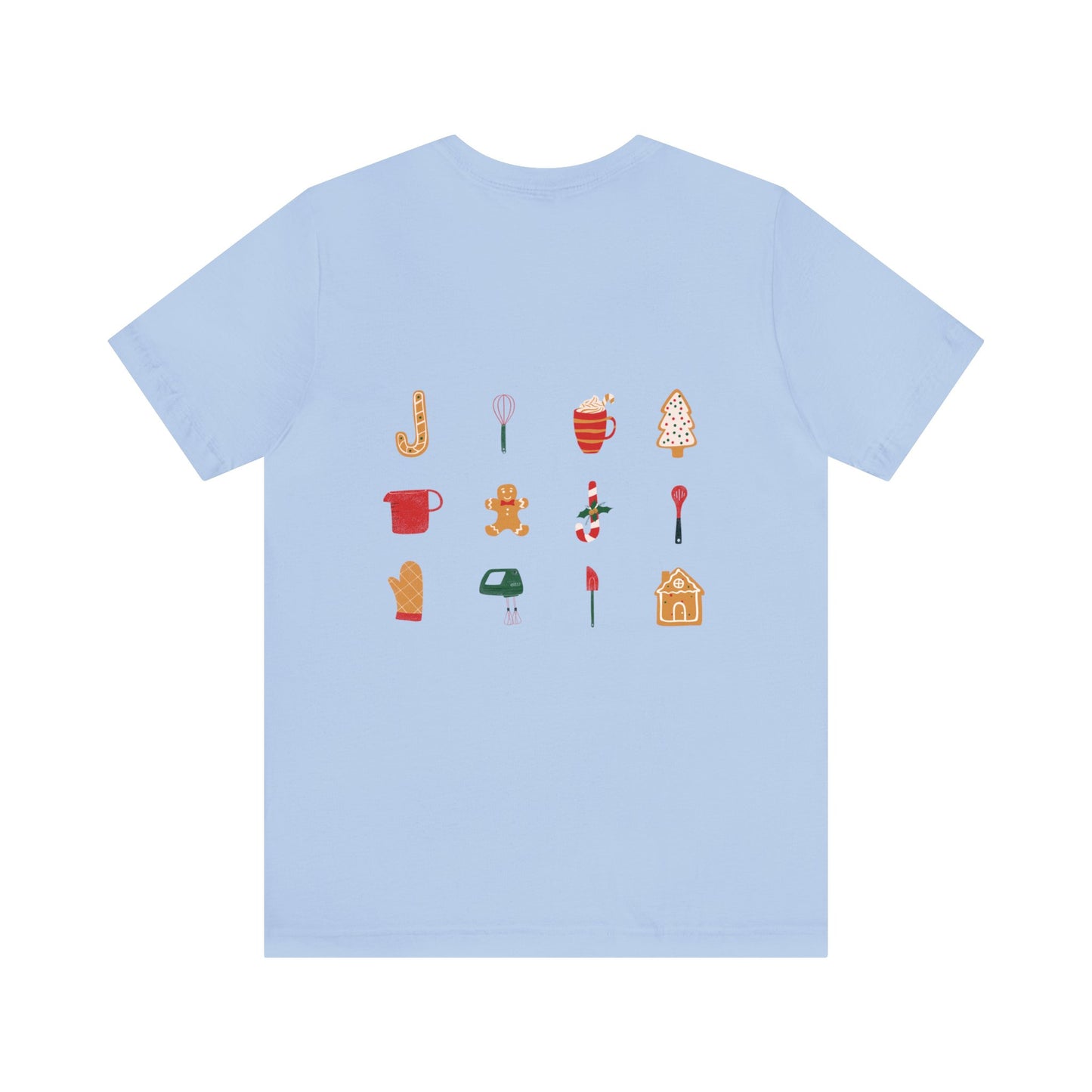 Festive Threads | Christmas Baking Crew Unisex Jersey Short Sleeve Tee