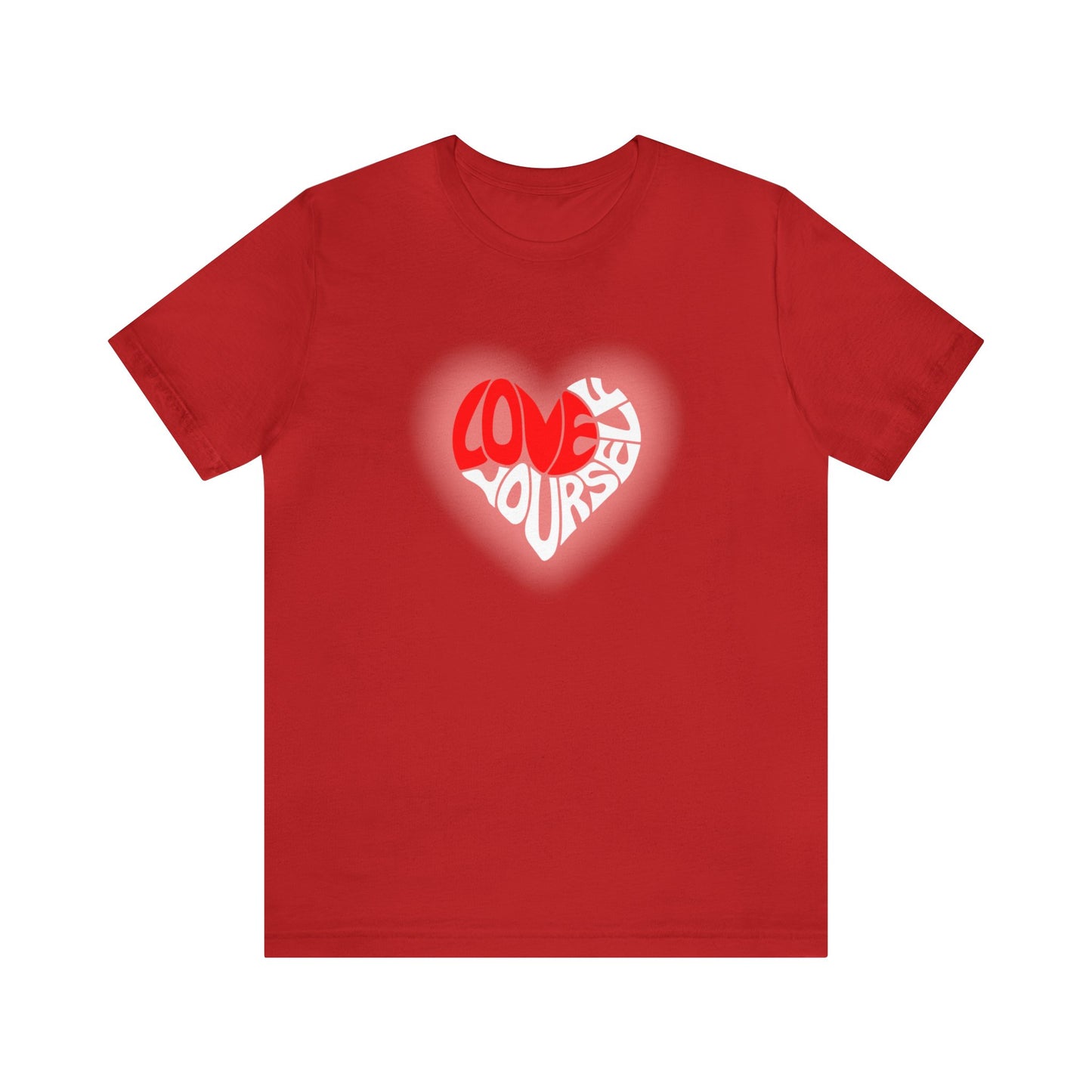 Festive Threads | Valentine's Love Yourself Unisex Jersey Short Sleeve Tee