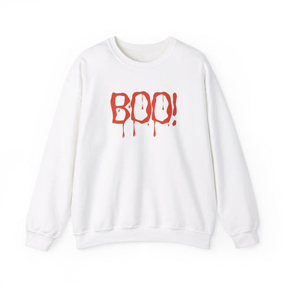 Festive Threads | Halloween Boo! Unisex Heavy Blend™ Crewneck Sweatshirt