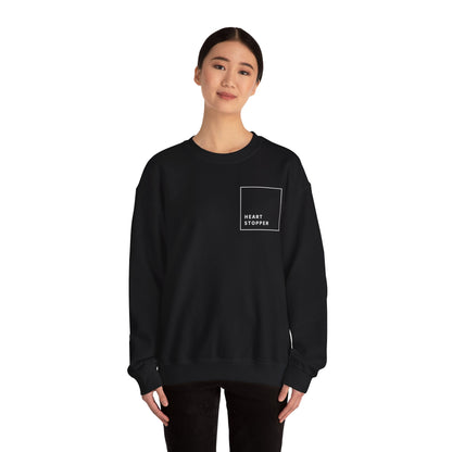 Festive Threads | Valentine's Heart Stopper Unisex Heavy Blend™ Crewneck Sweatshirt