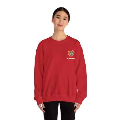 Festive Threads | Valentine's Love Wins Unisex Heavy Blend™ Crewneck Sweatshirt