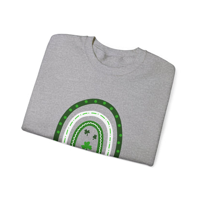 Festive Threads | St. Patrick's Day Rainbow Unisex Heavy Blend™ Crewneck Sweatshirt