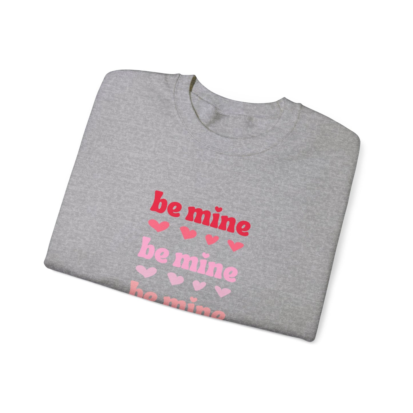 Festive Threads | Valentine's Be Mine 💕 Unisex Heavy Blend™ Crewneck Sweatshirt