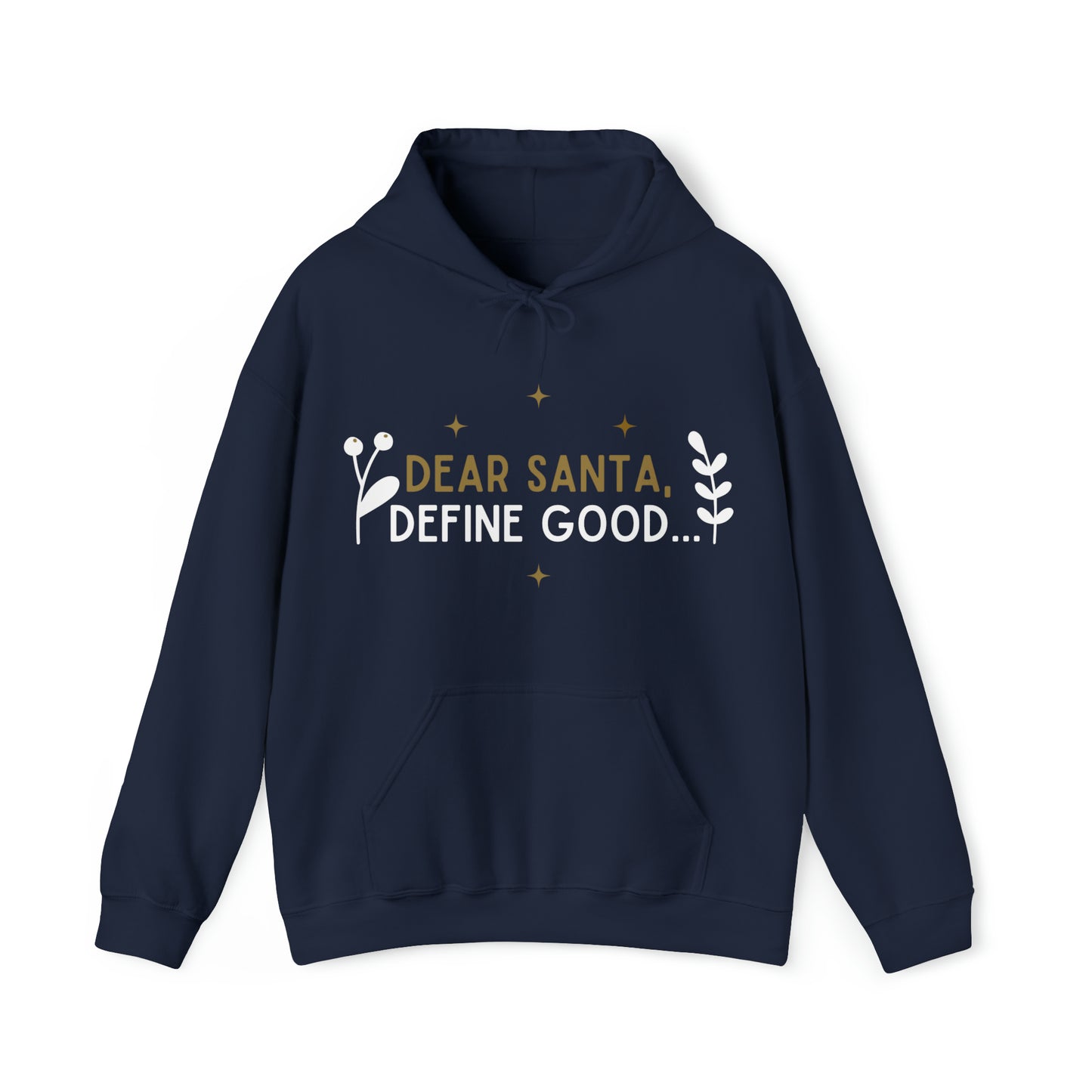 Festive Threads | Christmas Dear Santa Unisex Heavy Blend™ Hooded Sweatshirt