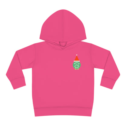 Festive Threads | Christmas Santa's Helper Toddler Pullover Fleece Hoodie