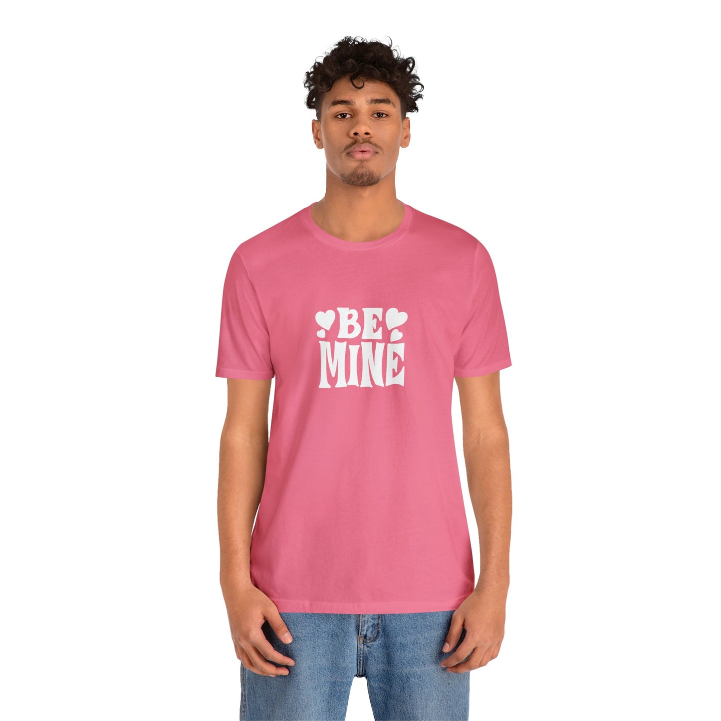 Festive Threads | Valentine's Be Mine Unisex Jersey Short Sleeve Tee