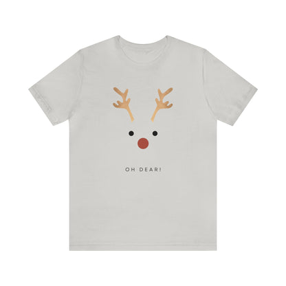 Festive Threads | Christmas Oh Deer! Unisex Jersey Short Sleeve Tee