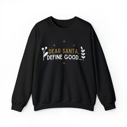 Festive Threads | Christmas Dear Santa Unisex Heavy Blend™ Crewneck Sweatshirt