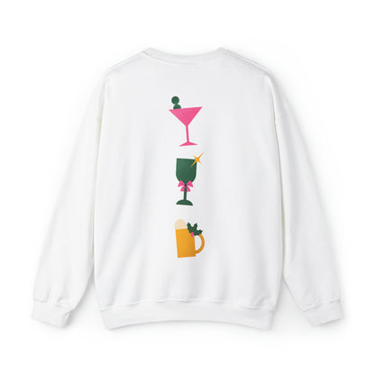 Festive Threads | Christmas Its Time To Get Lit Unisex Heavy Blend™ Crewneck Sweatshirt