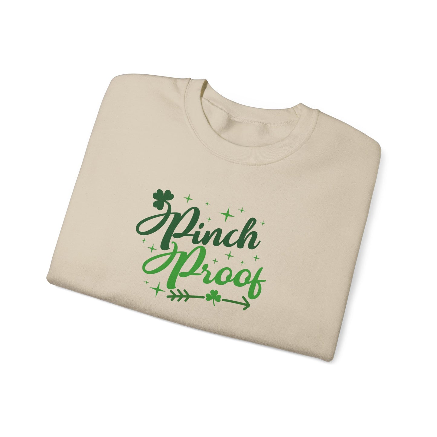 Festive Threads | St. Patrick's Day Pinch Proof Unisex Heavy Blend™ Crewneck Sweatshirt