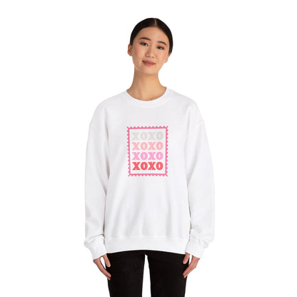 Festive Threads | Valentine's XOXO Unisex Heavy Blend™ Crewneck Sweatshirt