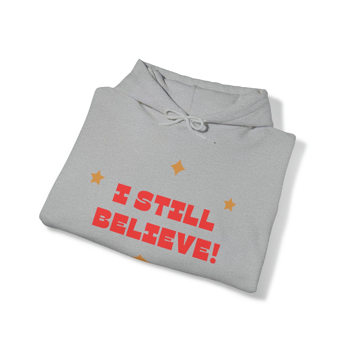 Festive Threads | Christmas I Still Believe Unisex Heavy Blend™ Hooded Sweatshirt