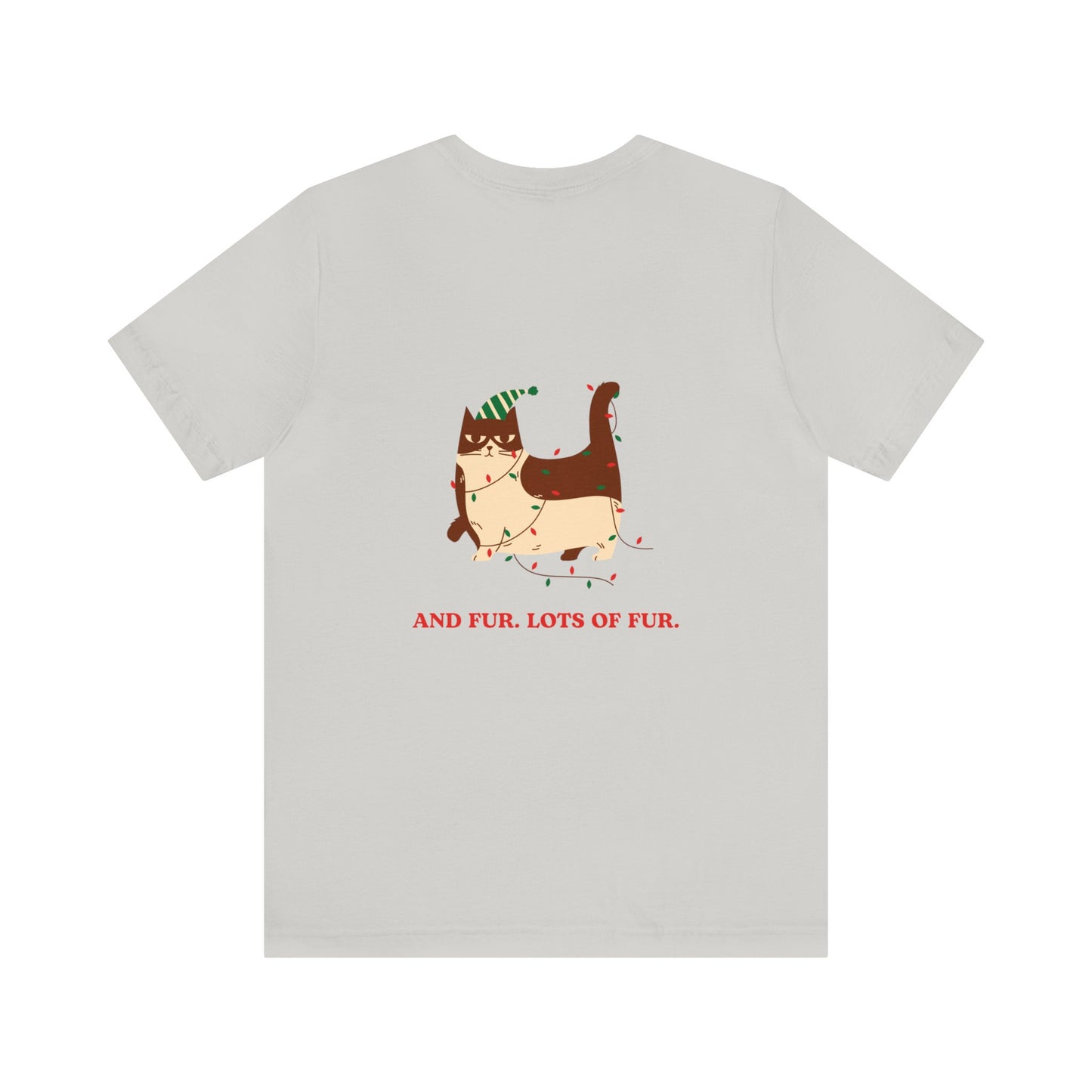 Festive Threads | Christmas Santa Paws Unisex Jersey Short Sleeve Tee