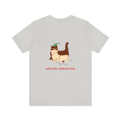 Festive Threads | Christmas Santa Paws Unisex Jersey Short Sleeve Tee