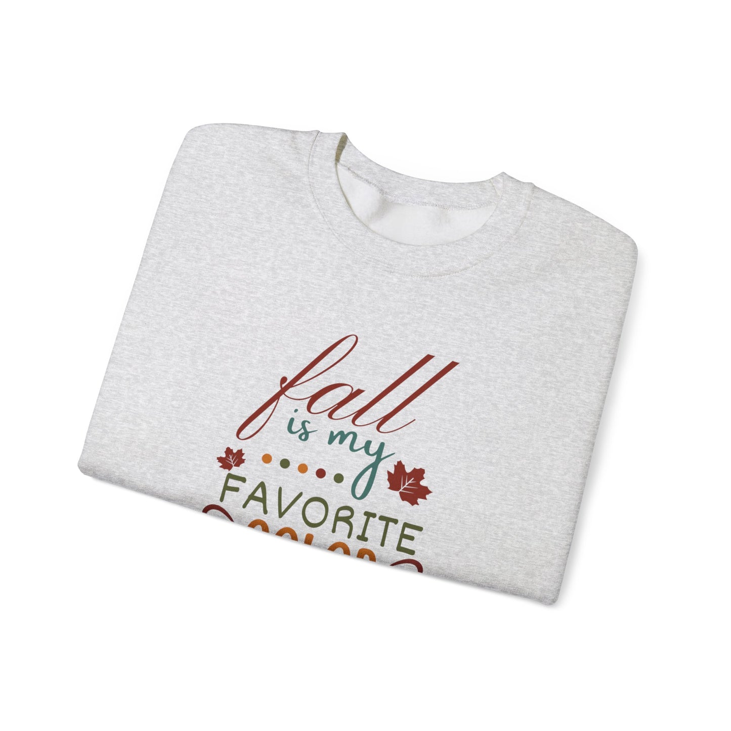 Festive Threads | Thanksgiving | Fall Is My Favorite Color Unisex Heavy Blend™ Crewneck Sweatshirt