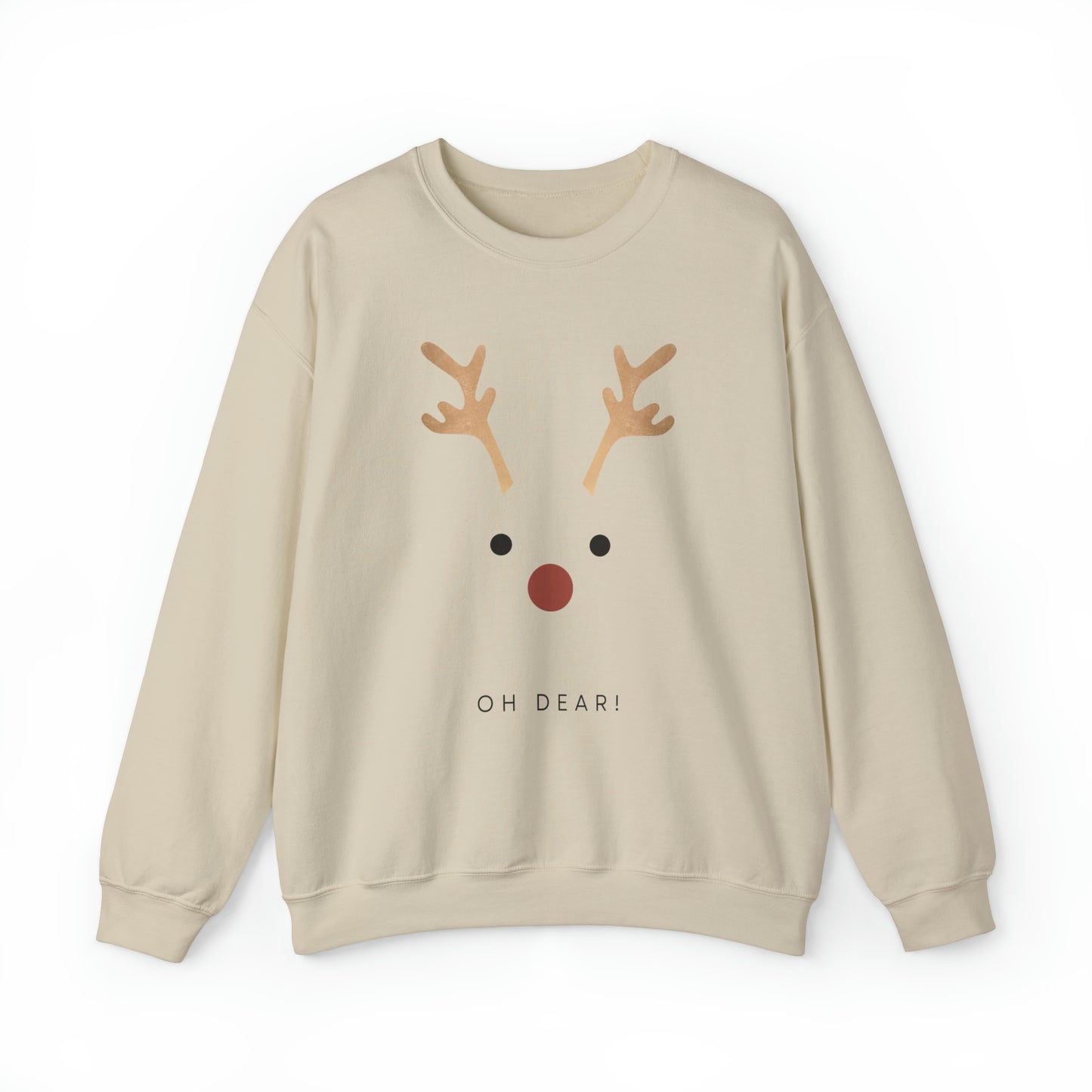 Festive Threads | Christmas Oh Dear Unisex Heavy Blend™ Crewneck Sweatshirt