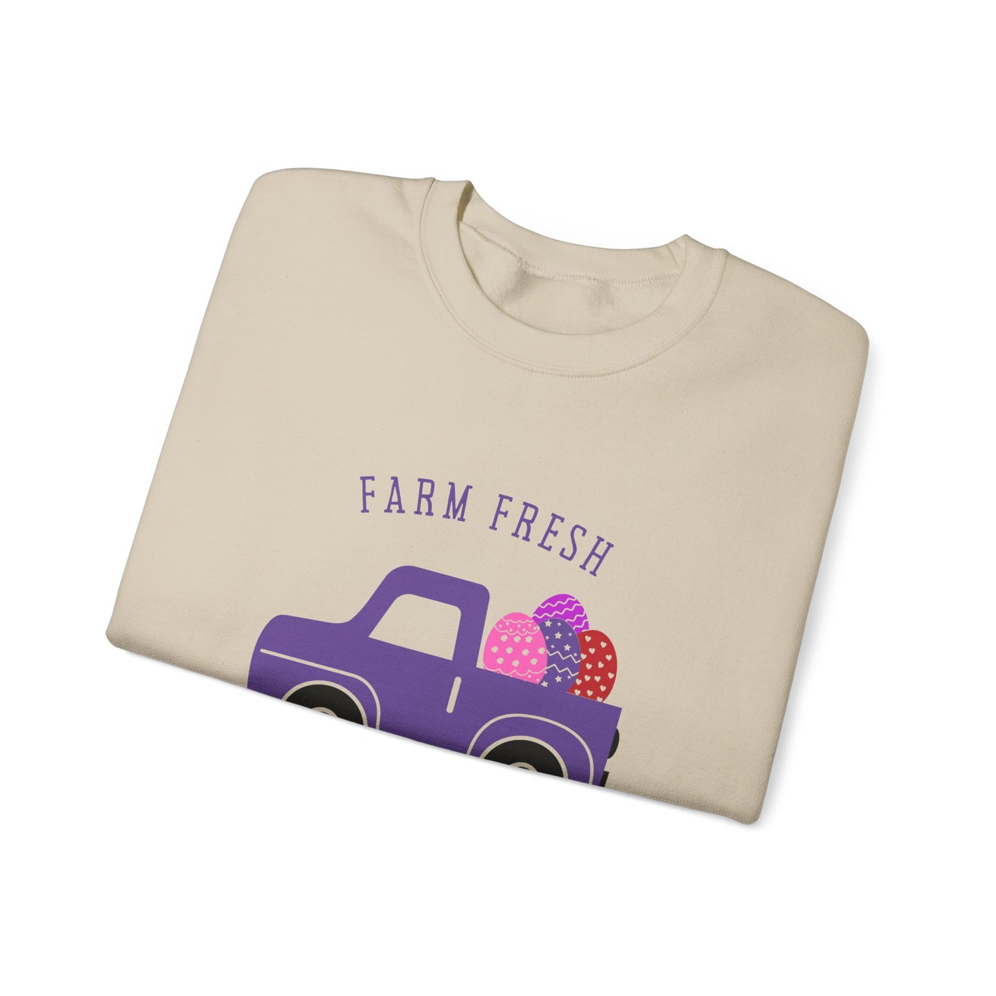 Festive Threads | Easter | Farm Fresh Unisex Heavy Blend™ Crewneck Sweatshirt