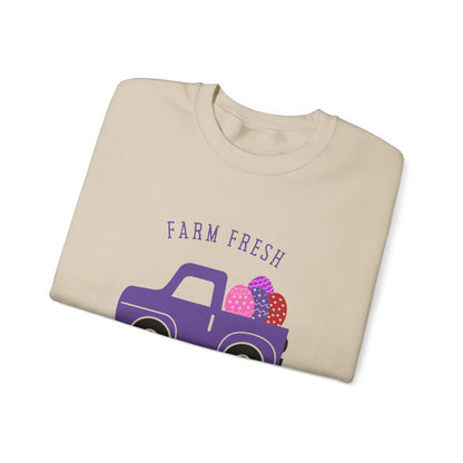 Festive Threads | Easter | Farm Fresh Unisex Heavy Blend™ Crewneck Sweatshirt