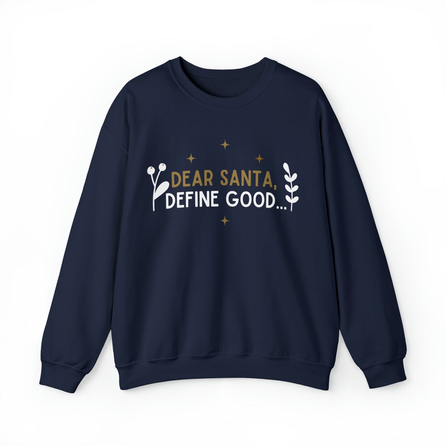 Festive Threads | Christmas Dear Santa Unisex Heavy Blend™ Crewneck Sweatshirt