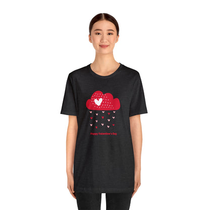 Festive Threads | Valentine's Happy Valentine's Day Unisex Jersey Short Sleeve Tee