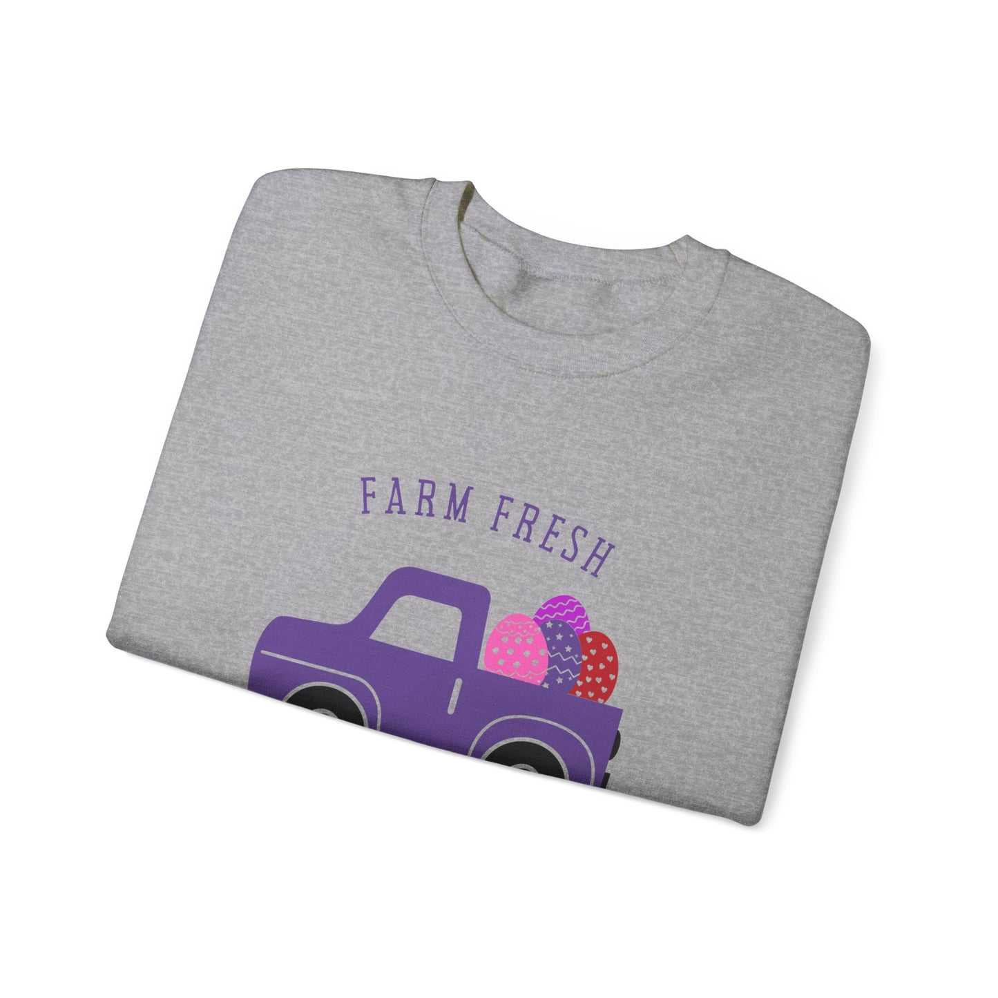 Festive Threads | Easter | Farm Fresh Unisex Heavy Blend™ Crewneck Sweatshirt