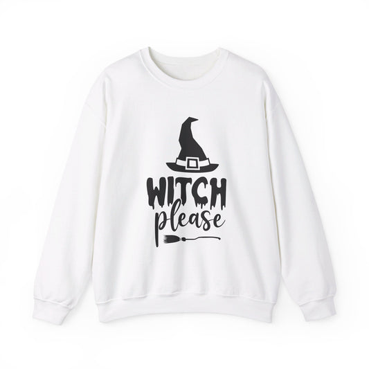 Festive Threads | Halloween Witch Please Unisex Heavy Blend™ Crewneck Sweatshirt