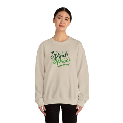 Festive Threads | St. Patrick's Day Pinch Proof Unisex Heavy Blend™ Crewneck Sweatshirt