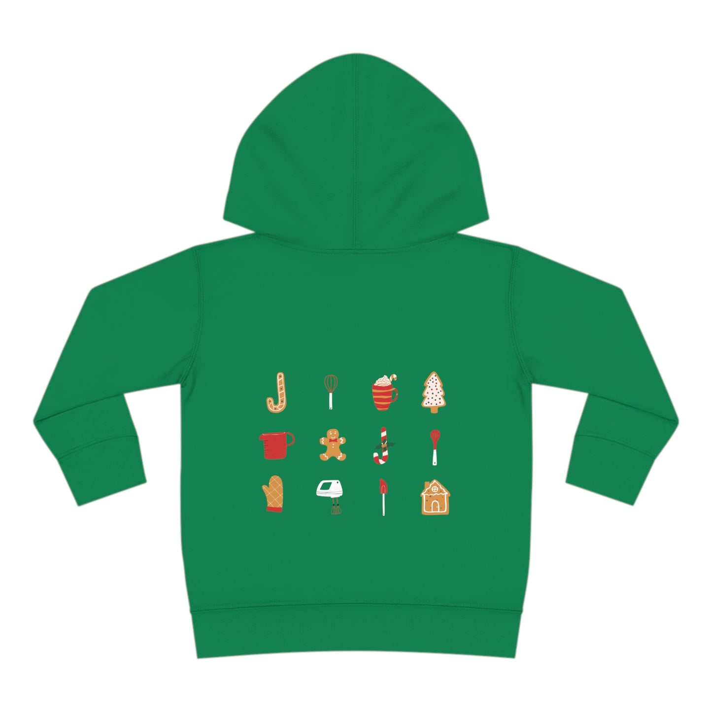 Festive Threads | Christmas Baking Crew Toddler Pullover Fleece Hoodie