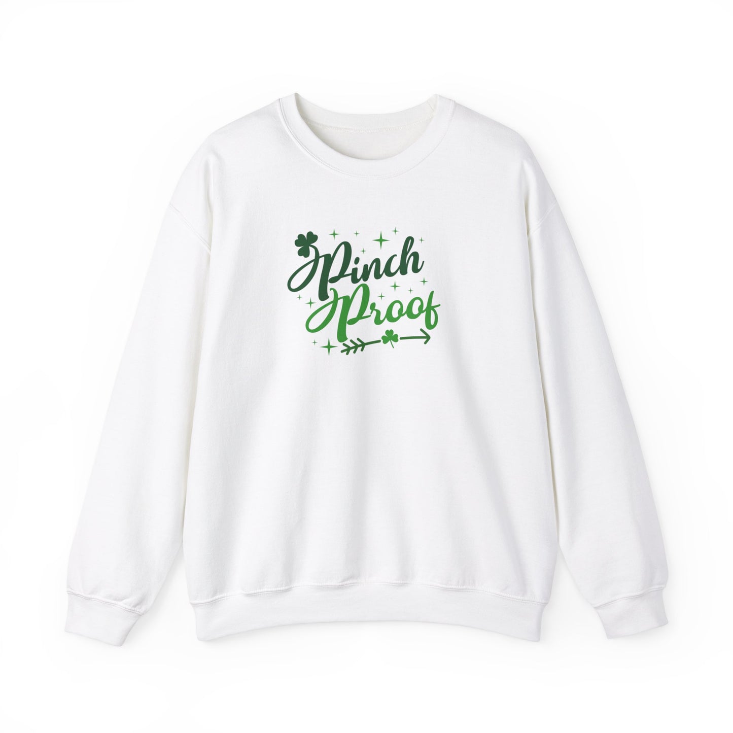 Festive Threads | St. Patrick's Day Pinch Proof Unisex Heavy Blend™ Crewneck Sweatshirt